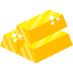 Gold bars icon